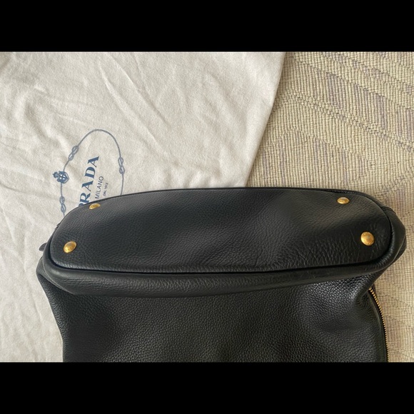 Prada black leather bag - Picture 5 of 12